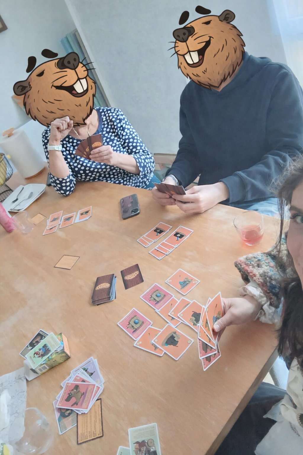 Soirée en famille autour du jeu