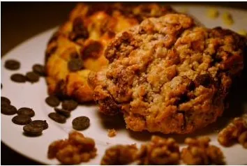 Photo culinaire d'un cookie